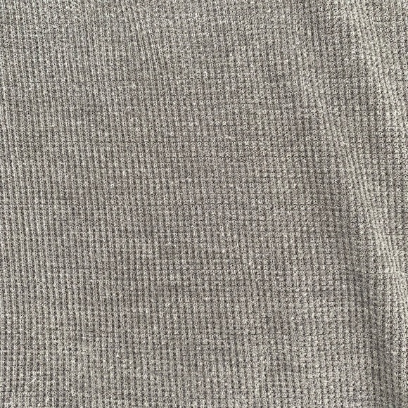 Ribbed gray body suit long sleeves - Picture 2 of 2